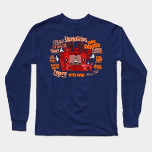 Ska Reggae Mobile Sound System Long Sleeve T-Shirt